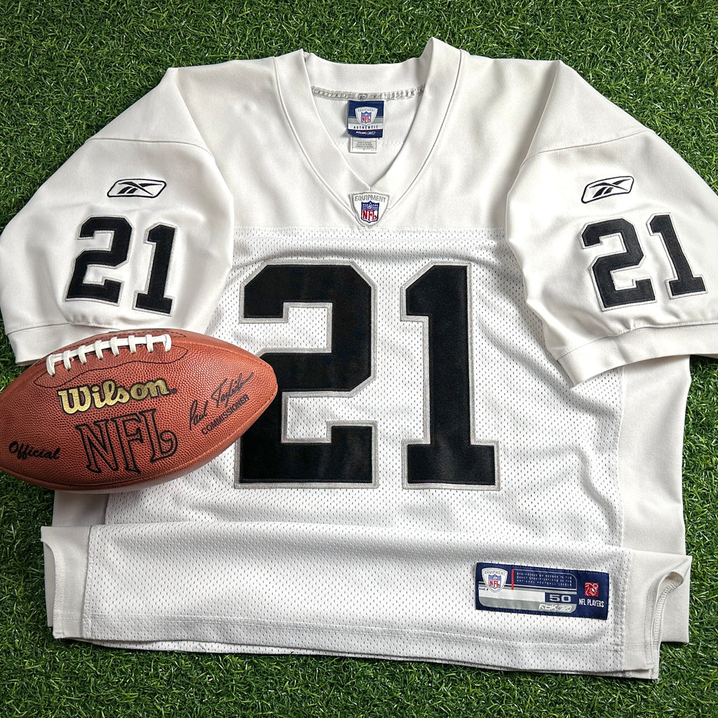 2007 Reebok NFL Authentic Jersey Oakland Raiders Nmandi Asomugha Sz. 50 Vintage