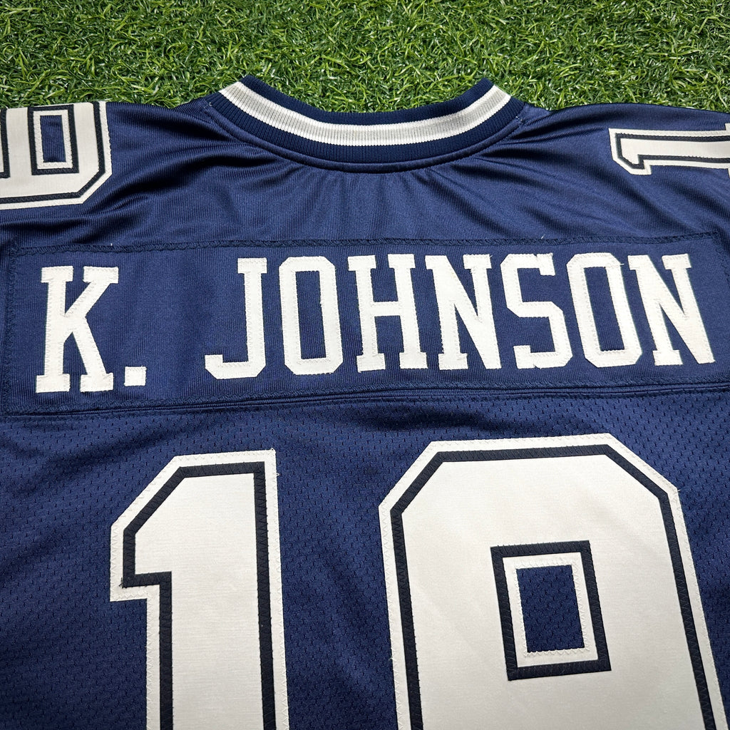 2004 Reebok NFL Authentic Jersey Dallas Cowboys Keyshawn Johnson Sz. 48 Vintage