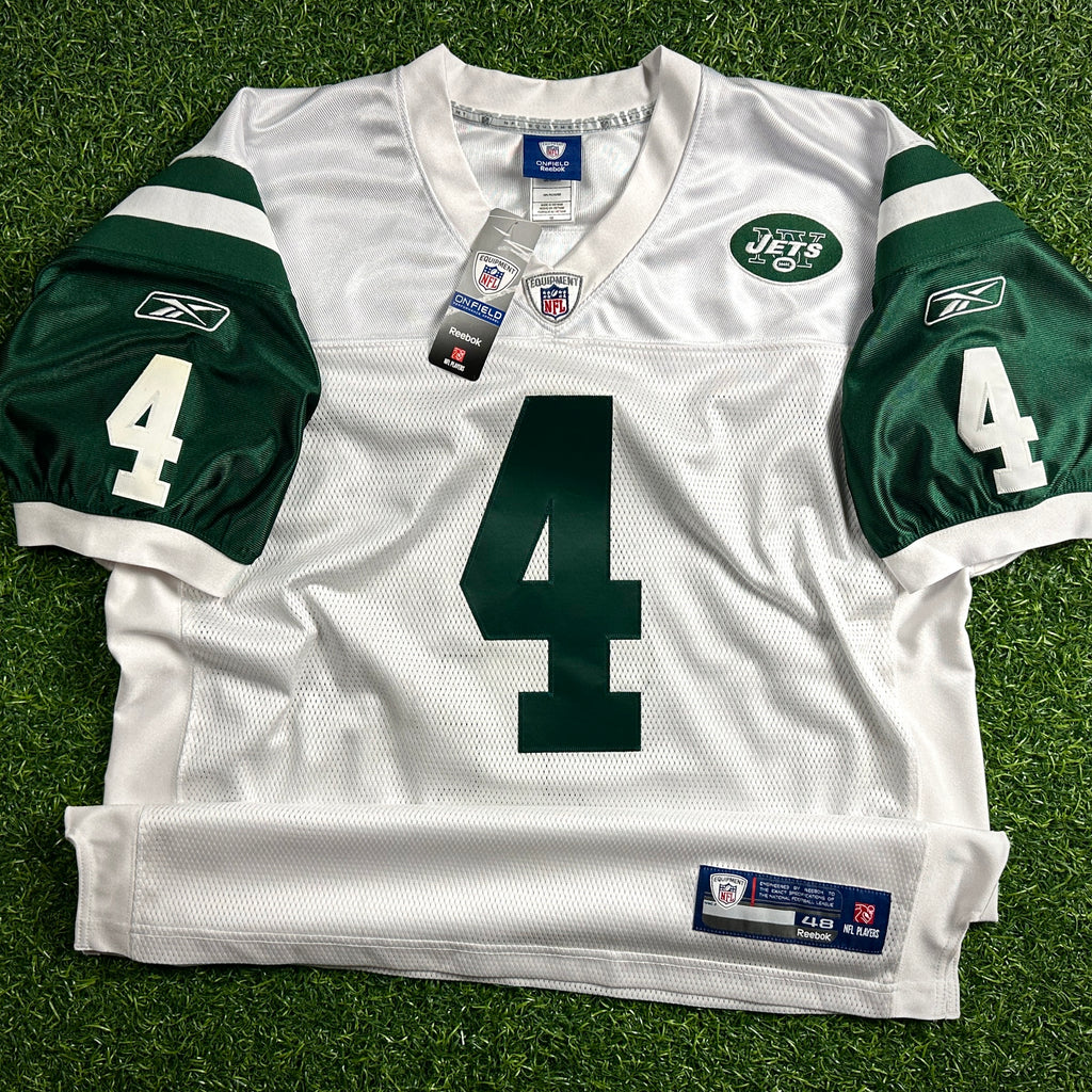 New! 2008 Reebok NFL Authentic Jersey New York Jets Brett Favre Sz. 48 Vintage