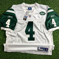 New! 2008 Reebok NFL Authentic Jersey New York Jets Brett Favre Sz. 48 Vintage