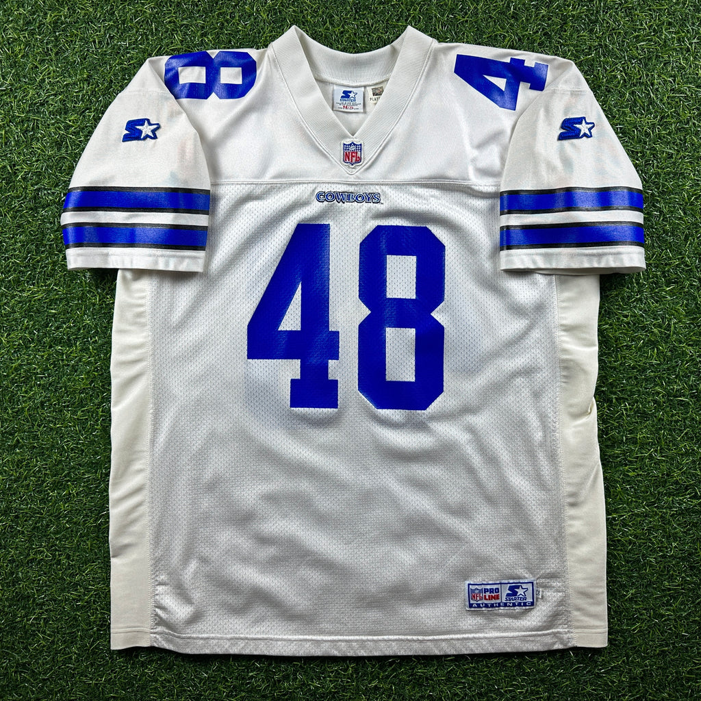 1996 Starter NFL Pro Line Authentic Jersey Dallas Cowboys Daryl Johnston Sz. 52 Vintage