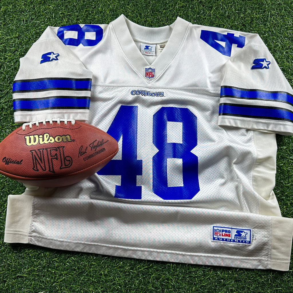 1996 Starter NFL Pro Line Authentic Jersey Dallas Cowboys Daryl Johnston Sz. 52 Vintage