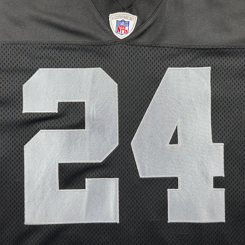 2003 Reebok NFL Authentic Jersey Oakland Raiders Charles Woodson Sz. 50 Vintage