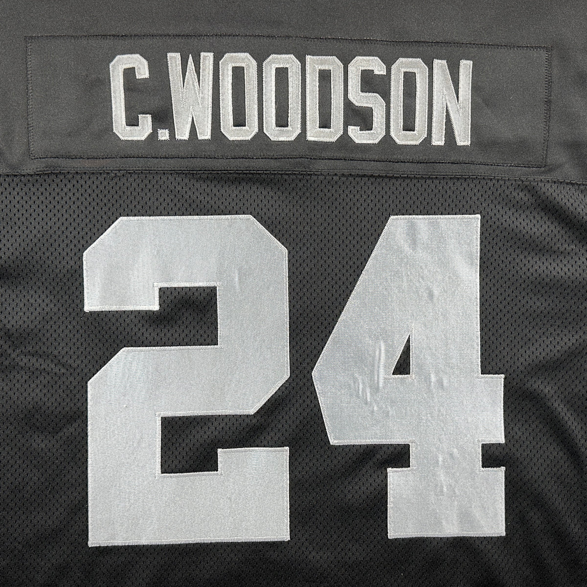 2003 Reebok NFL Authentic Jersey Oakland Raiders Charles Woodson Sz. 50 Vintage