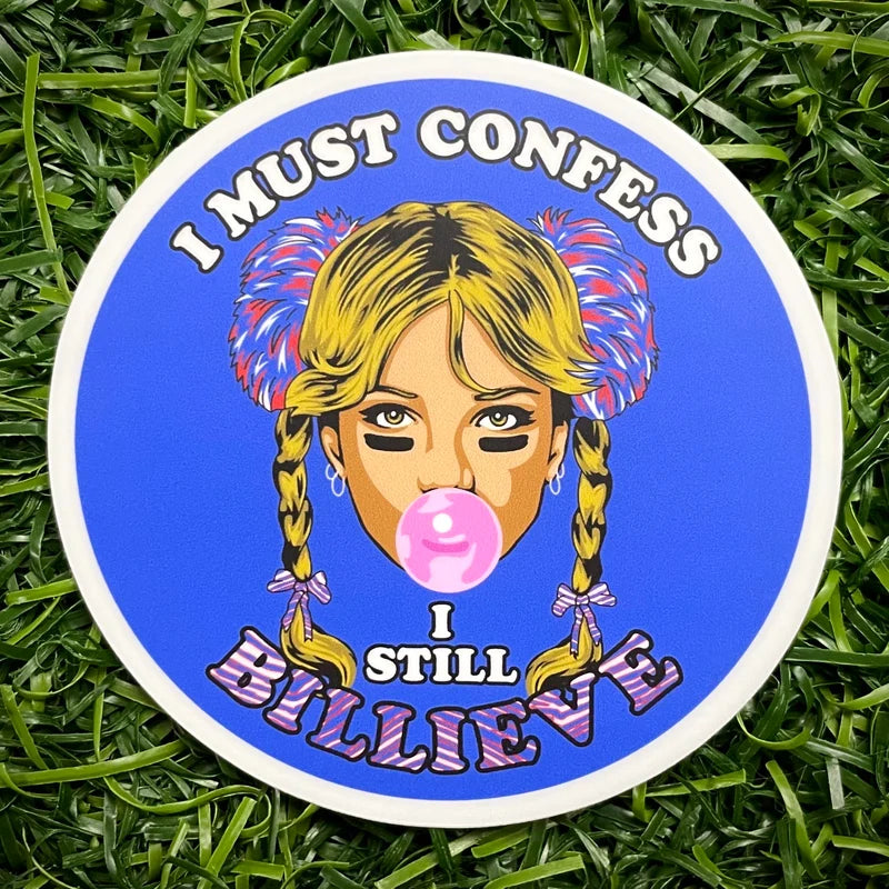 Britney Blue Sticker