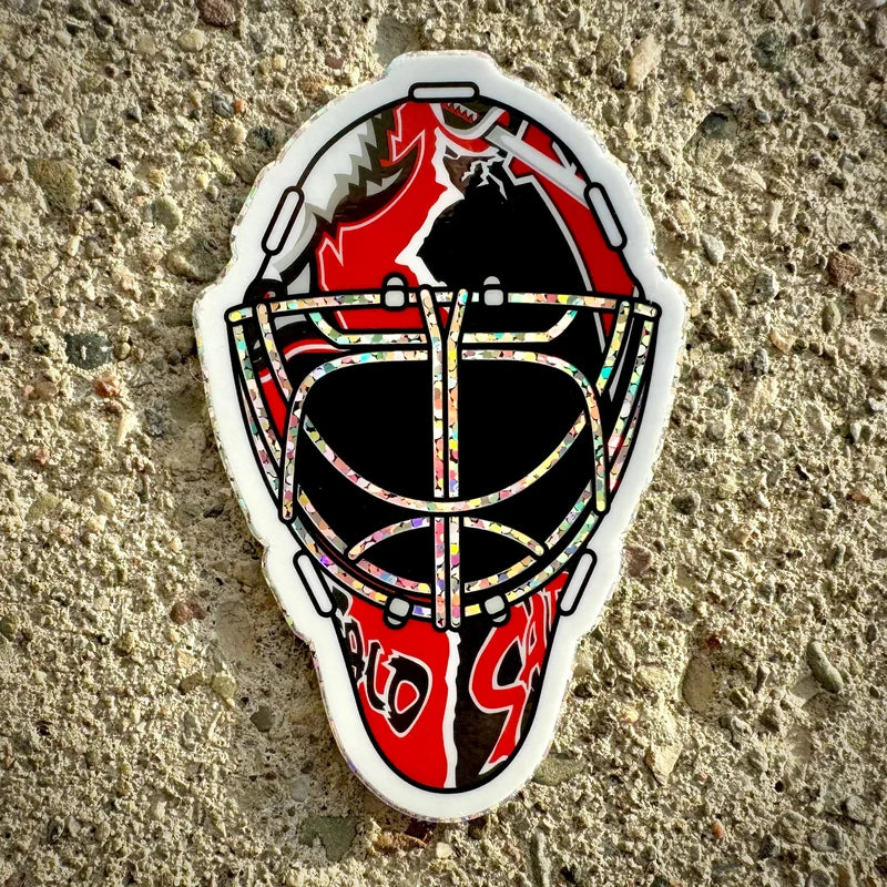Marty Biron Mask Sticker