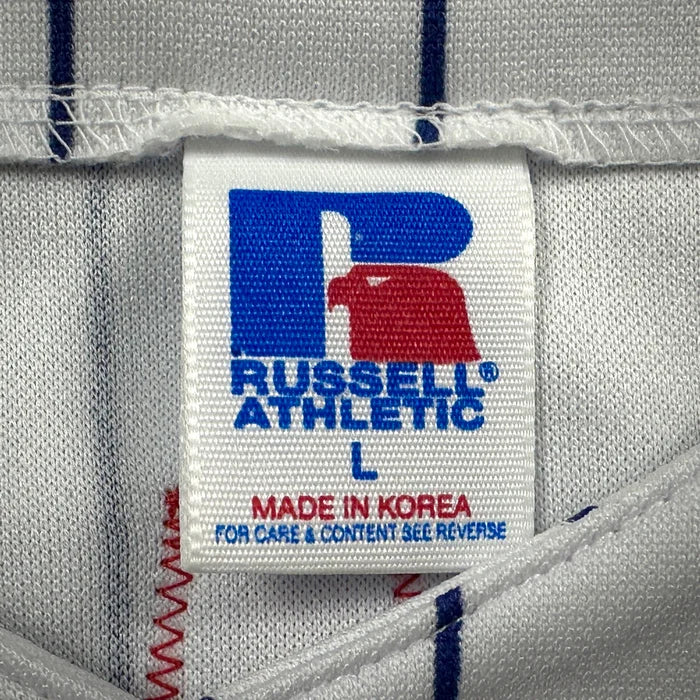New! 1995 Russell MLB Authentic Jersey Montreal Expos Tom Brady Rookie Sz. L