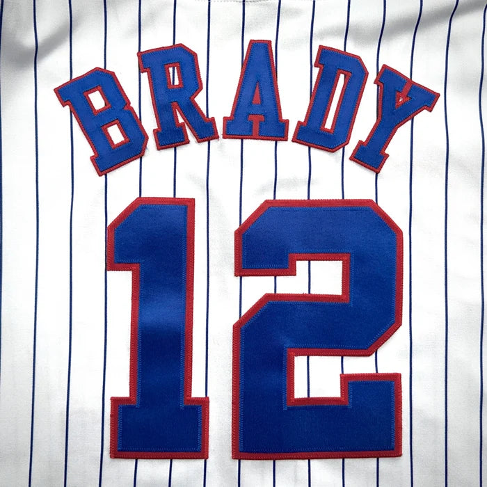 New! 1995 Russell MLB Authentic Jersey Montreal Expos Tom Brady Rookie Sz. L