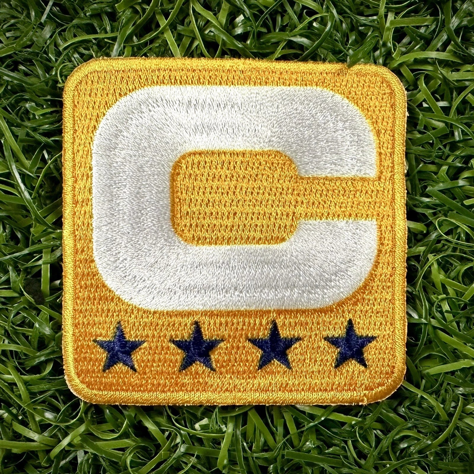 NFL Pro Model Yellow Captain's Patch Four-Star