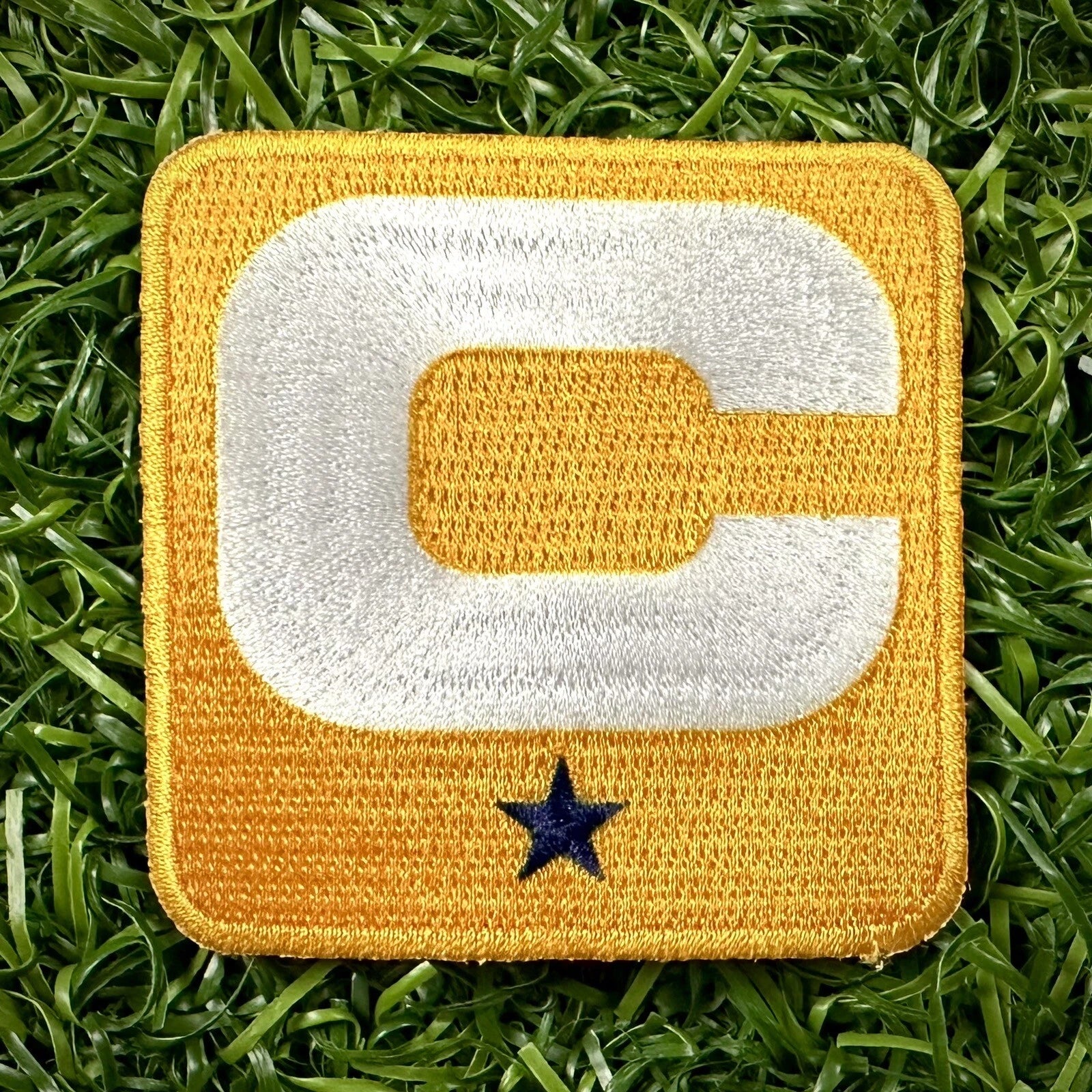 NFL Pro Model Yellow Captain's Patch One-Star