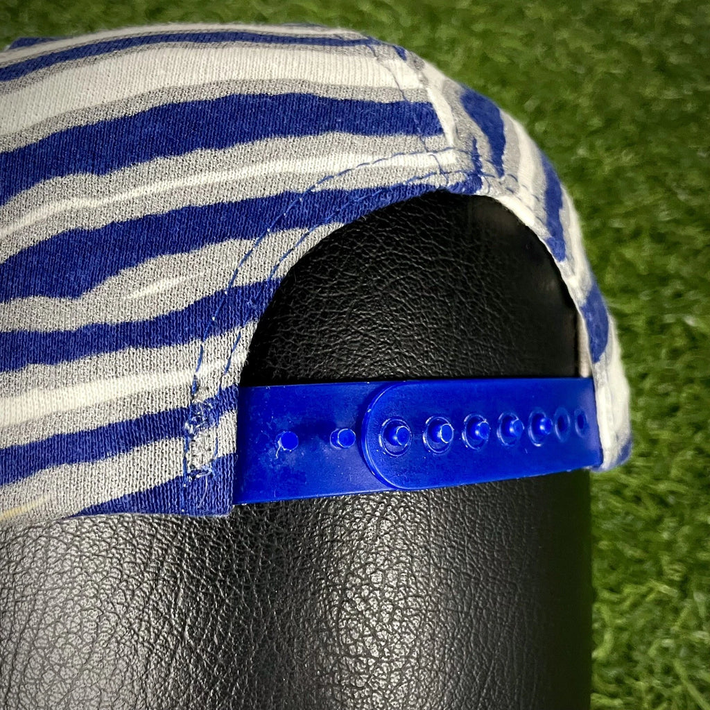 1991 Zubaz NFL X MTV Snapback Hat Super Bowl XXV Buffalo Bills New York Giants