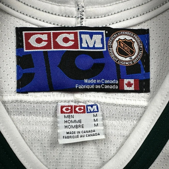 1999 CCM NHL x NFL Dallas Stars Cowboys Jersey Troy Aikman Sz. M Vintage White