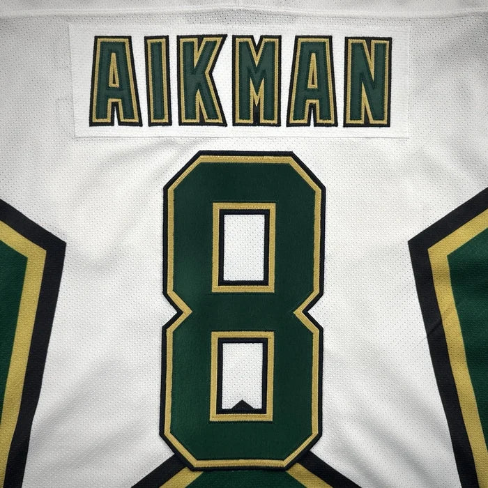 1999 CCM NHL x NFL Dallas Stars Cowboys Jersey Troy Aikman Sz. M Vintage White