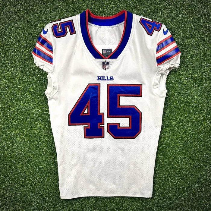 8/10/2017 Nike NFL Game Used Worn Jersey Buffalo Bills Marcus Sayles Team COA