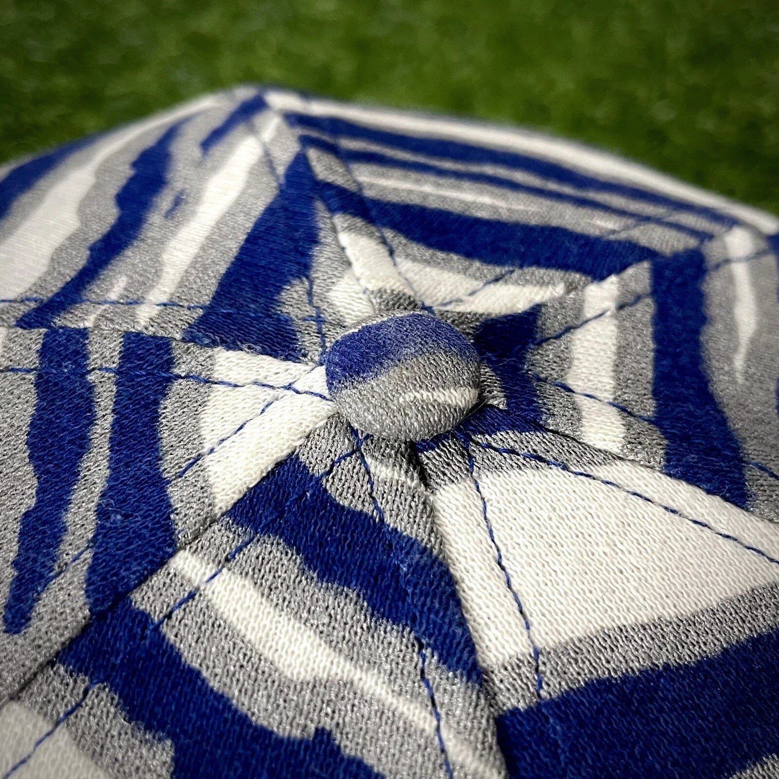 1991 Zubaz NFL X MTV Snapback Hat Super Bowl XXV Buffalo Bills New York Giants