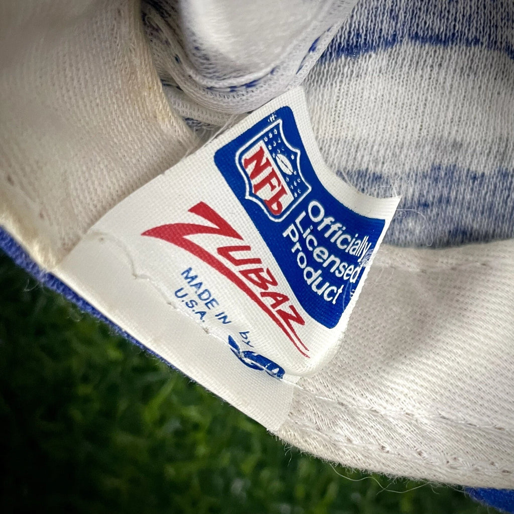 1991 Zubaz NFL X MTV Snapback Hat Super Bowl XXV Buffalo Bills New York Giants