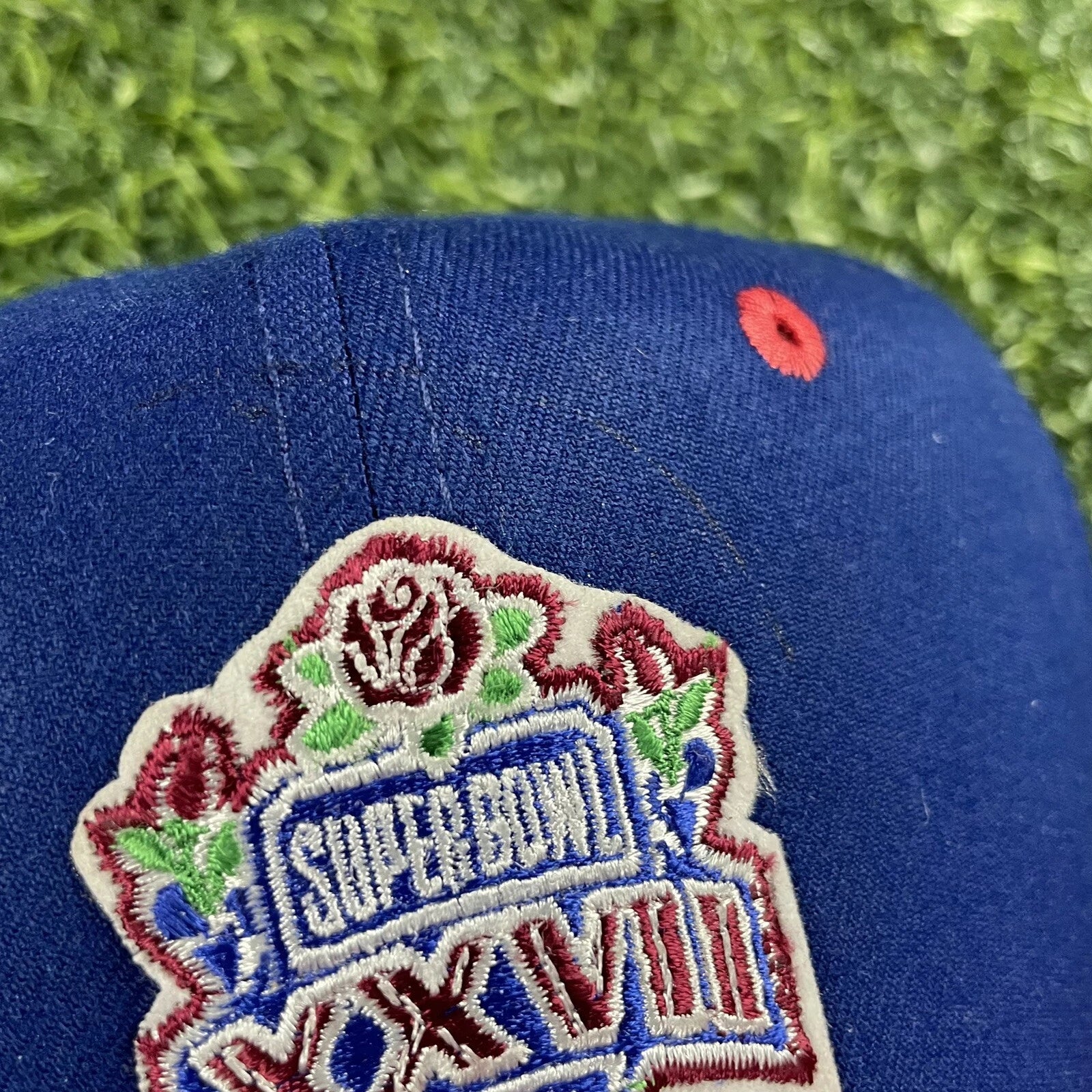 New! 1994 New Era High Crown Snapback Hat Buffalo Bills Super Bowl 27 Blue VTG