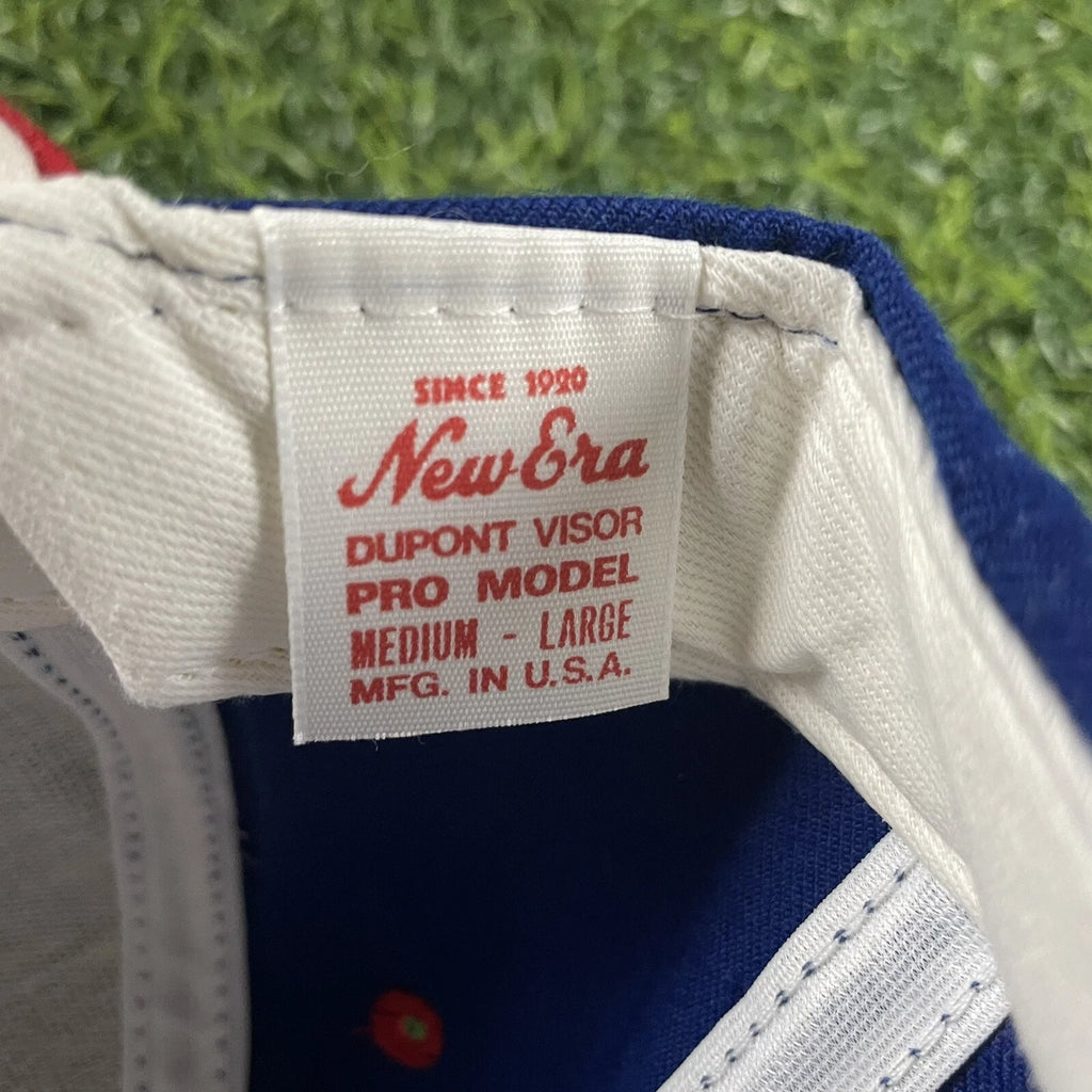 New! 1994 New Era High Crown Snapback Hat Buffalo Bills Super Bowl 27 Blue VTG