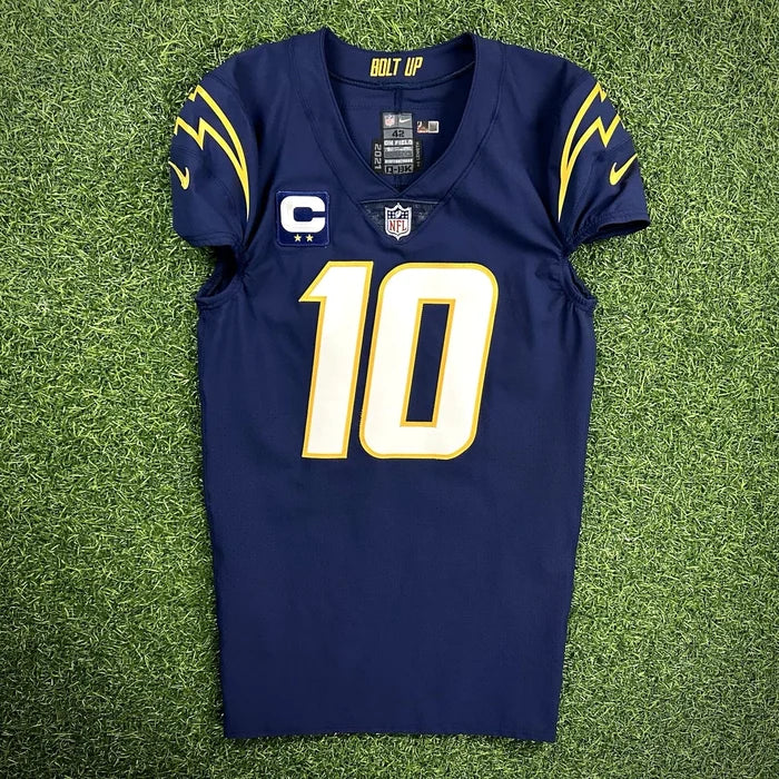 2022 Nike NFL Team Issued Game Jersey Los Angeles Chargers Justin Herbert 42 QB