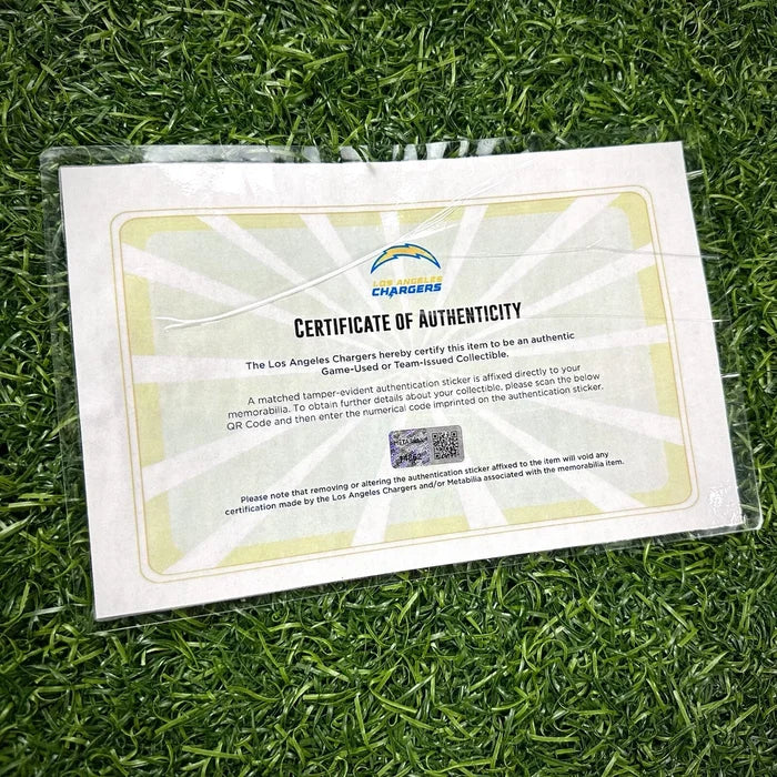 2022 Nike NFL Team Issued Game Jersey Los Angeles Chargers Justin Herbert 42 QB