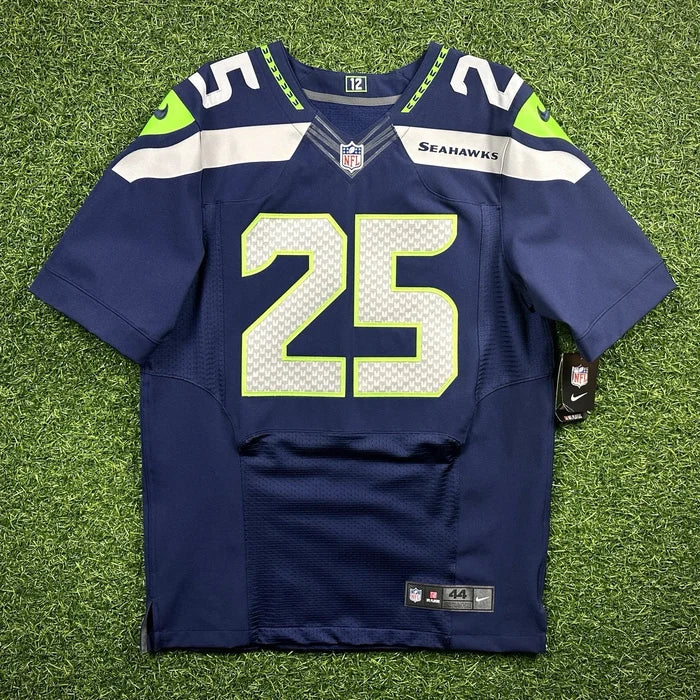 New! 2012 Nike NFL Elite Authentic Jersey Seattle Seahawks Richard Sherman Sz 44