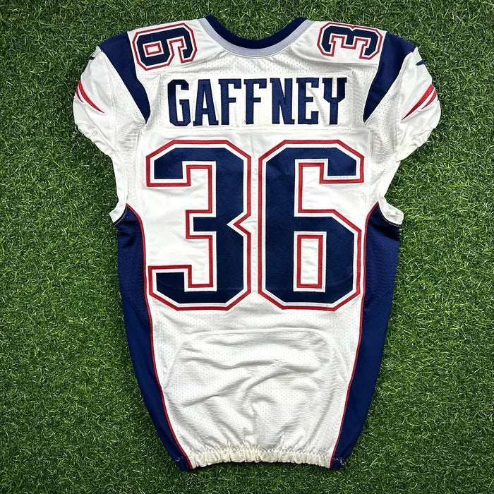 2016 Nike NFL Game Used Worn Jersey New England Patriots Tyler Gaffney Team COA