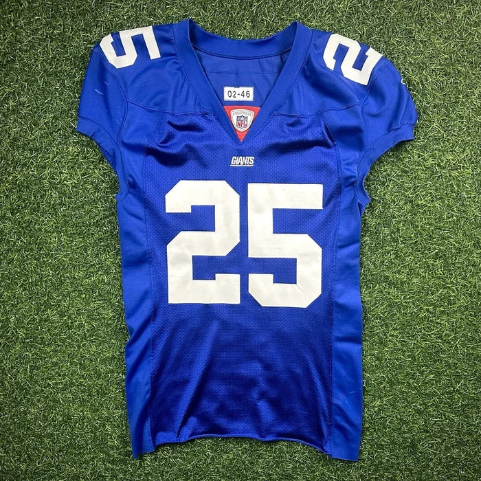 9/29/2002 Reebok NFL Game Used Worn Jersey New York Giants Will Allen Photomatch