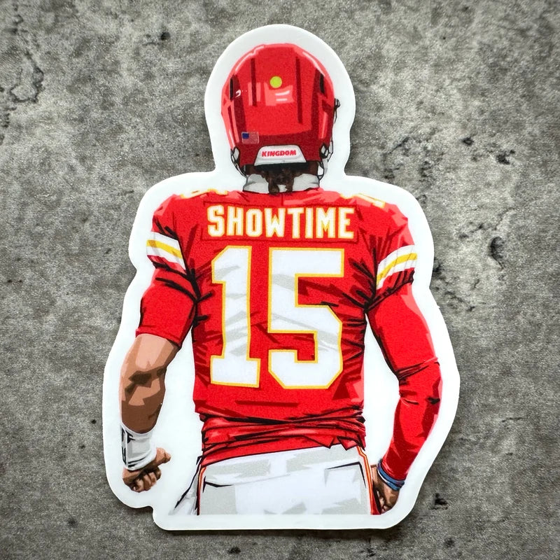 Showtime Mahomes Sticker